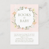 Baby In Bloom Sprinkle Boeken voor Baby Informatiekaartje (Voorkant)