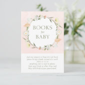 Baby In Bloom Sprinkle Boeken voor Baby Informatiekaartje (Staand voorkant)