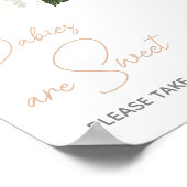 Baby in Bloom Succulent Baby's zijn Zoet Poster (Hoek)