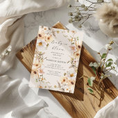 Baby In Bloom Tender Floral Baby shower Uitnodigen