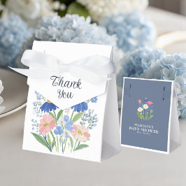 Baby in Bloom Thank You Wildflower Meadow Shower Bedankdoosjes
