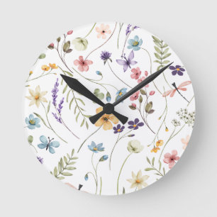 Baby in Bloom Tuin Wilde Bloemen Ronde Klok