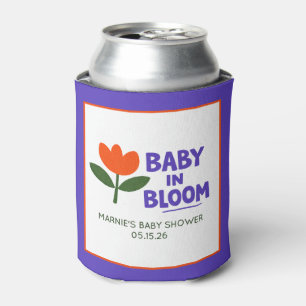 Baby in Bloom Tulp Trendy Moderne Baby Shower Blikjeskoeler