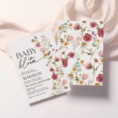 Baby in Bloom | uitnodiging tot baby shower