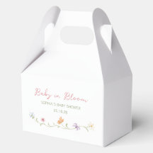 Baby in Bloom Watercolor Bloemige Elegante Eenvoud