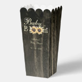 Baby in Bloom Waterverf Zonnebloemen Baby shower Bedankdoosjes (Voorkant)