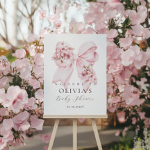 Baby in Bloom Welkom Teken Foam Board