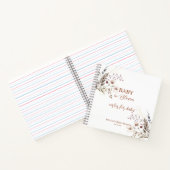 Baby in Bloom Wensen voor Baby Spiral Notitieboek (Binnen)