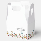 Baby in bloom wild flower baby shower bedankdoosjes (Geopend)