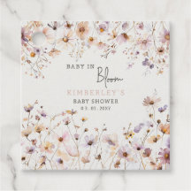 Baby in Bloom Wildbloemen Baby Meisje Baby shower
