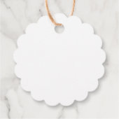 Baby in bloom wilde bloem baby shower dank u bedankjes labels (Achterkant)