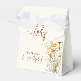 Baby in Bloom Wilde Bloemen Baby Shower Bedankdoosjes