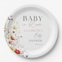 Baby In Bloom Wilde Bloemen Bloemen Baby Shower