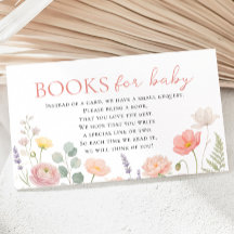 Baby in Bloom Wilde Bloemenboeken voor Baby Shower