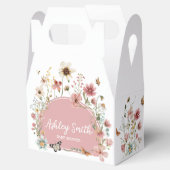 Baby in Bloom Wildflower Baby shower Bedankdoosjes (Geopend)