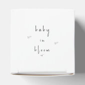Baby in Bloom Wildflower Baby shower Bedankdoosjes (Bovenkant)