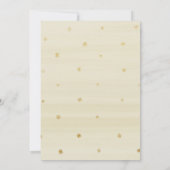 Baby in Bloom Wildflower Baby shower Kaart (Achterkant)