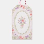 Baby in Bloom Wildflower Baby Shower Thank You Cadeaulabel (Achterkant)