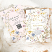 Baby in Bloom Wildflower Baby shower Tuin Kaart