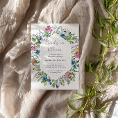 Baby In Bloom Wildflower Baby shower Uitnodigen