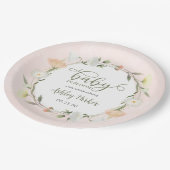 Baby in Bloom Wildflower Baby Sprinkle Papieren Bordje (Gekanteld)