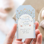 Baby in Bloom Wildflower Blue Boy Baby shower Cadeaulabel