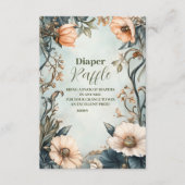 Baby in Bloom Wildflower Informatiekaartje (Voorkant)