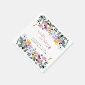 Baby in Bloom  Wildflower Lawn Servet (Hoek)