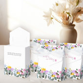 Baby in Bloom  Wildflower Lawn Wit Bedankdoosjes