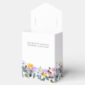 Baby in Bloom  Wildflower Lawn Wit Bedankdoosjes (Geopend)