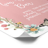 Baby in Bloom Wildflower Moeder Osa Bar Poster (Hoek)