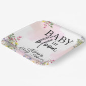 Baby in Bloom Wildflower Papier Bord (Gebogen)