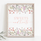 Baby In Bloom Wildflower Sweets and Treats Teken Poster