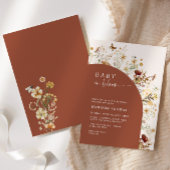 Baby in Bloom Wildflower Terracotta Arch Shower in Kaart