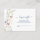 Baby in Bloom Wildflowers Enclosure Kaart (Voorkant)