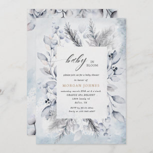baby in bloom winter floral baby shower nodig
