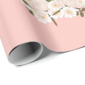 Baby in Bloom Wrapping Paper voor Baby shower Cadeaupapier (Rol Hoek)