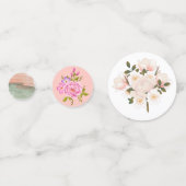 Baby in Bloom Wrapping Paper voor Baby shower Confetti (Voorkanten)