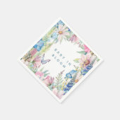 Baby in Bloom Zachte Wildbloemen Neutraal Baby sho Servet (Hoek)