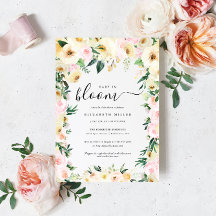 Baby in Bloom | Zonnige bloemen baby shower
