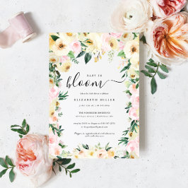 Baby in Bloom | Zonnige bloemen baby shower