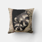 Baby in boomholte Procyon Kussen (Achterkant)