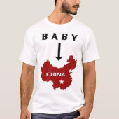 Baby in China T-shirt (Voorkant)