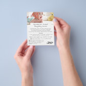 Baby in Cot, Babysitter, Daycare, Nursery Advert Flyer (Hand)