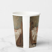 Baby in Cradle Papieren Bekers (Rechts)