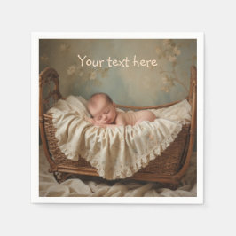 Baby in Cradle Servet