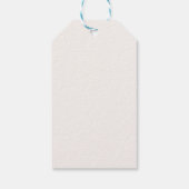 Baby in de Oven Favor Label Cadeaulabel (Achterkant)