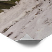 Baby in de sneeuw poster (Hoek)