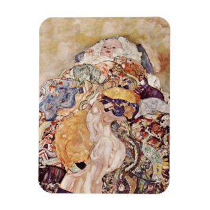 Baby in een kort gekleurd Kilt Magneet