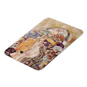 Baby in een kort gekleurd Kilt Magneet (Linkerzijde)